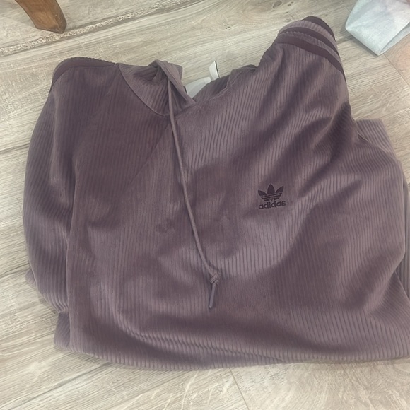 Adidas purple Sweater Hoodie -1X - Picture 11 of 12